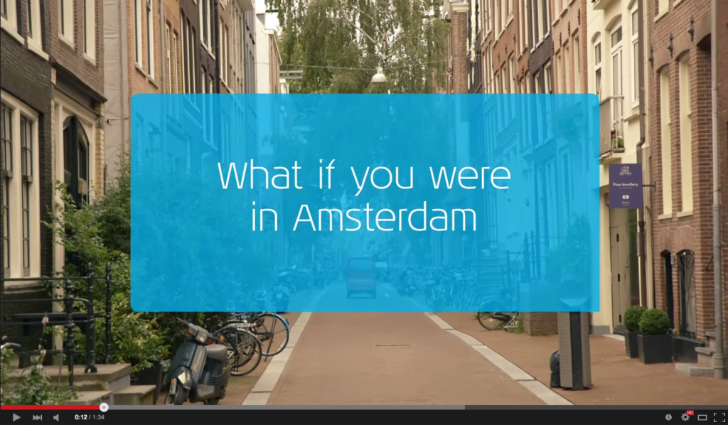 What if you were in Amsterdam?